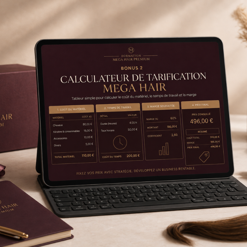 Calculateur de Tarification Mega Hair